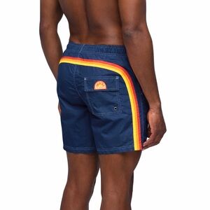 sundek XL swim bottoms men’s navy trunks 0384 suit drawstring liner lined